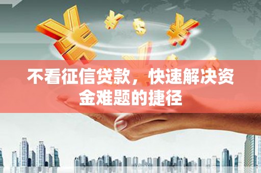 巴青不看征信贷款，快速解决资金难题的捷径