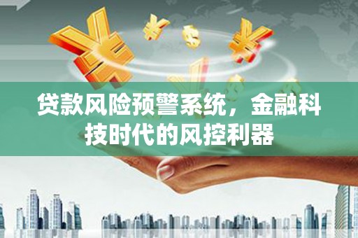 巴青贷款风险预警系统，金融科技时代的风控利器