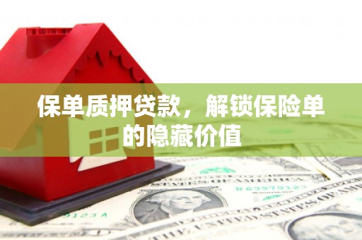 巴青保单质押贷款，解锁保险单的隐藏价值