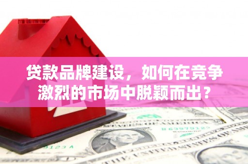 巴青贷款品牌建设，如何在竞争激烈的市场中脱颖而出？