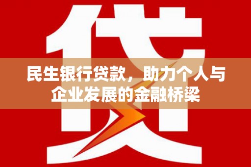 巴青民生银行贷款，助力个人与企业发展的金融桥梁