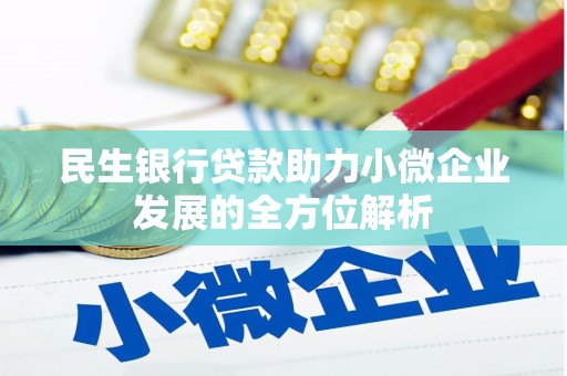 巴青民生银行贷款助力小微企业发展的全方位解析