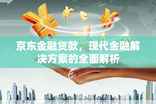 巴青京东金融贷款，现代金融解决方案的全面解析
