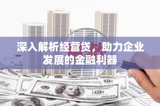 巴青深入解析经营贷，助力企业发展的金融利器