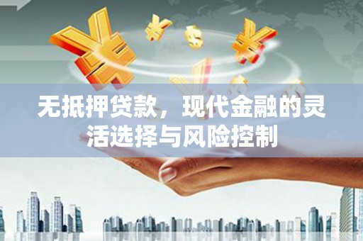 巴青无抵押贷款，现代金融的灵活选择与风险控制