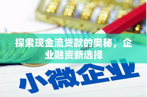 巴青探索现金流贷款的奥秘，企业融资新选择