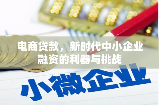 巴青电商贷款，新时代中小企业融资的利器与挑战
