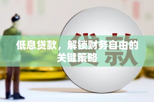 巴青低息贷款，解锁财务自由的关键策略