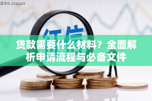 巴青贷款需要什么材料？全面解析申请流程与必备文件