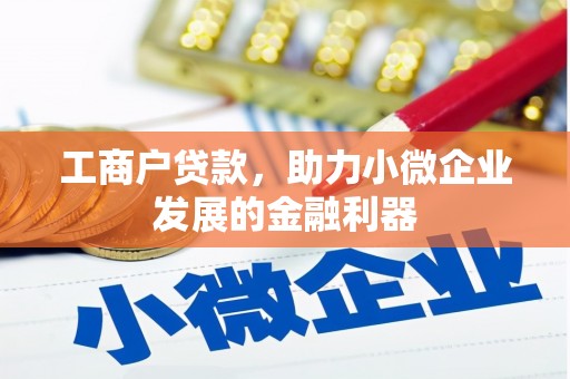 巴青工商户贷款，助力小微企业发展的金融利器