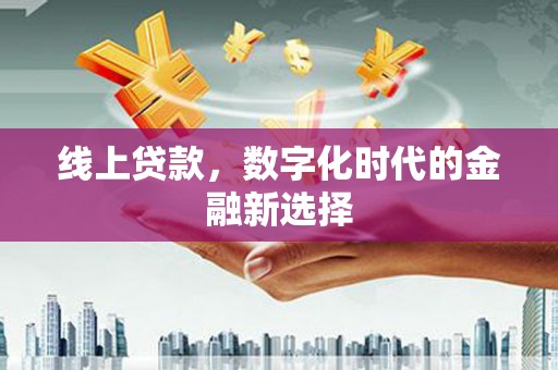 巴青线上贷款，数字化时代的金融新选择