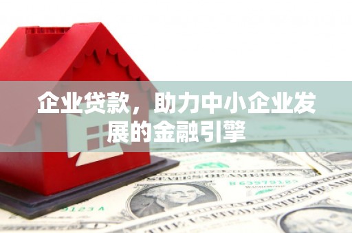 巴青企业贷款，助力中小企业发展的金融引擎