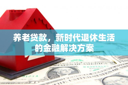 巴青养老贷款，新时代退休生活的金融解决方案