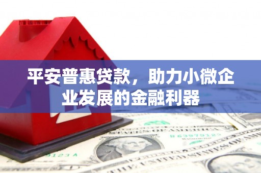 巴青平安普惠贷款，助力小微企业发展的金融利器