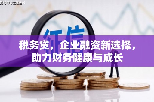 巴青税务贷，企业融资新选择，助力财务健康与成长